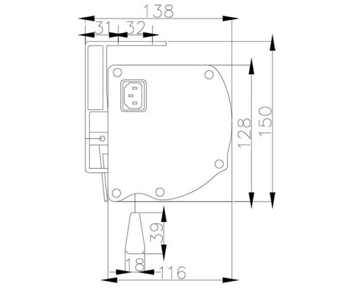 Экран Lumien Master Business Control 147x195 Matte White FiberGlass фото 4