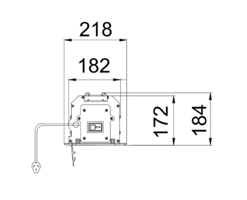 Экран Lumien Master Recessed Tensioned Control 268x413 Matte White фото 2