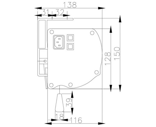 Экран Lumien Cinema Tensioned Control 219x374 Matte White (белый) фото 2