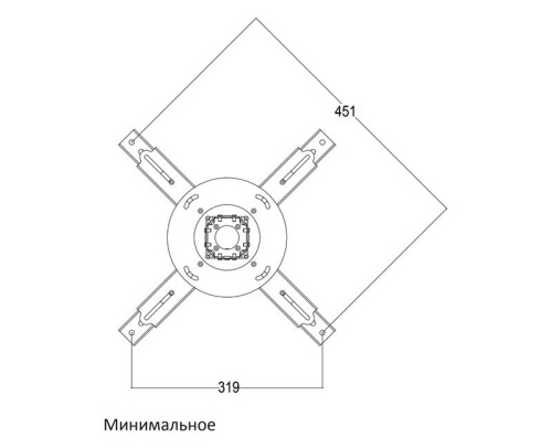 Крепление для проектора Wize Pro PRXL23A фото 4