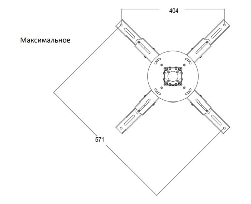 Крепление для проектора Wize Pro PRXL47A фото 3