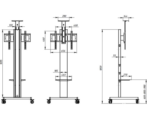 Стойка FIX MP65 фото 2