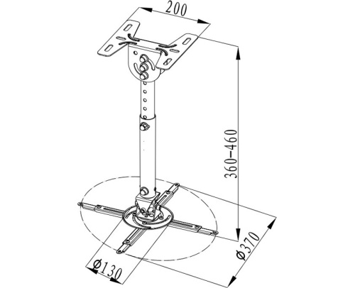 Крепление для проектора Wize WPA-S фото 2