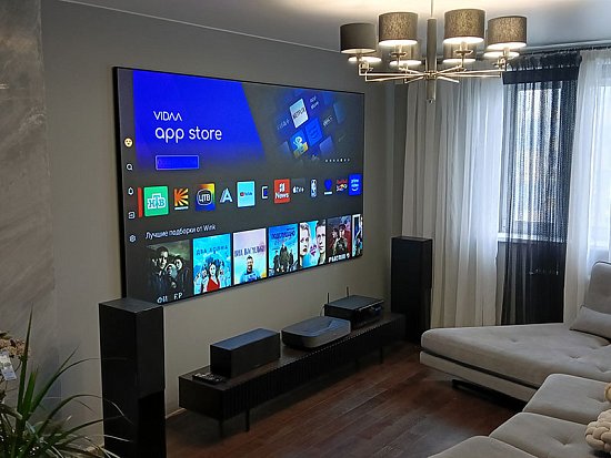 ALR-экран в гостиной