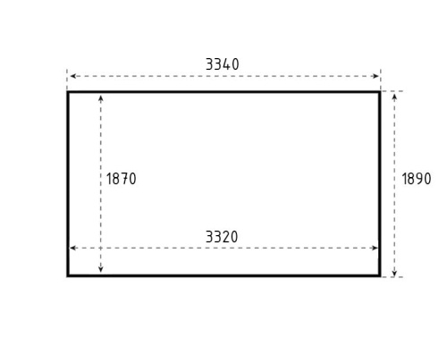 Экран Lumien Cinema Thin Bezel 189x334 Matte White фото 3