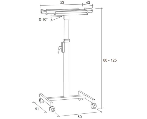 Столик Lumien Vitel LTV-103 фото 2