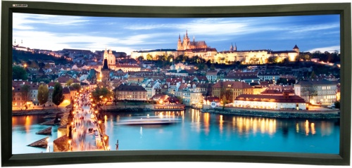 Экран Lumien Cinema Home Curved 214x370 Matte White