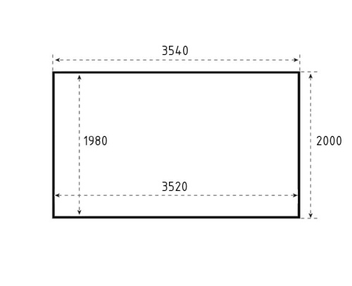 Экран Lumien Cinema Thin Bezel 200x354 Matte White фото 3