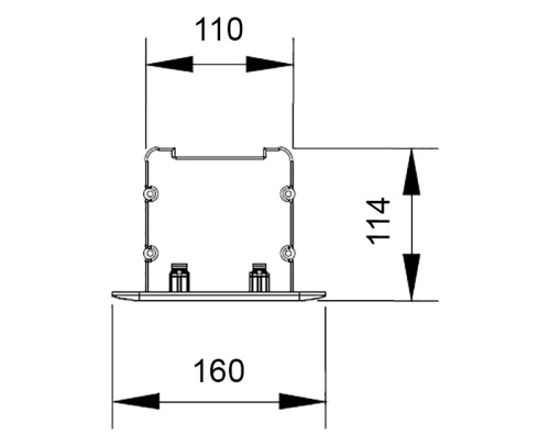 Экран Lumien Master Recessed Control 186x238 Matte White FiberGlass фото 2