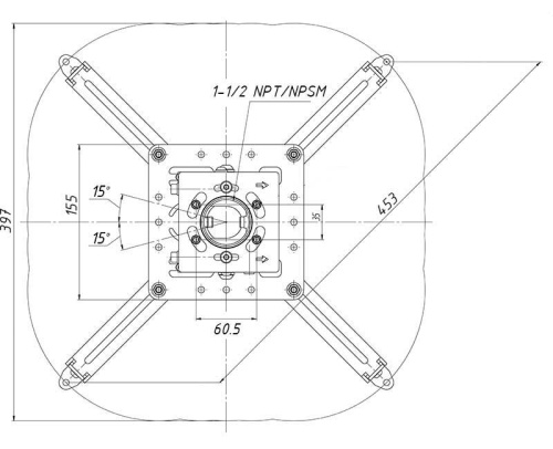 Крепление для проектора Wize Pro PRG18A фото 3