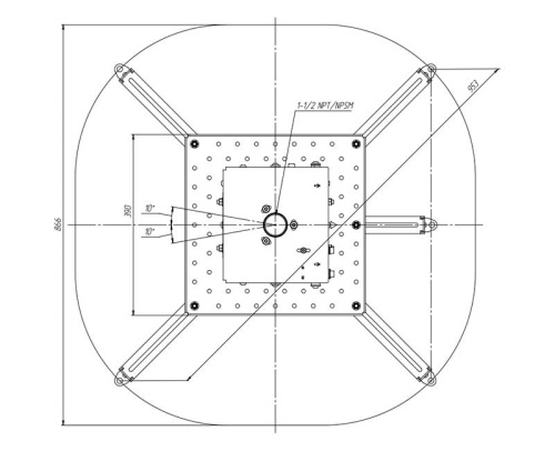 Крепление для проектора Wize Pro PR10XL фото 2