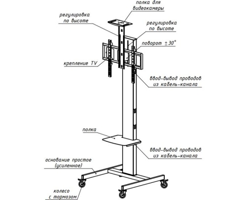 Стойка FIX MP65 фото 4