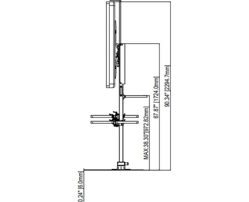 Стойка Wize Pro RSS100 фото 3