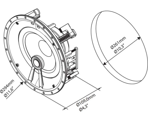 Акустика Dali Phantom E-80 фото 5