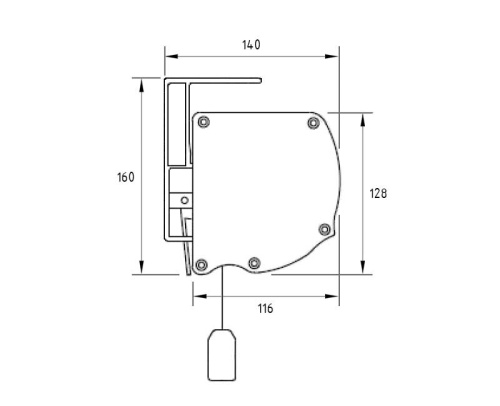 Экран Lumien Cinema Control 236x398 Matte White FiberGlass (белый) фото 4