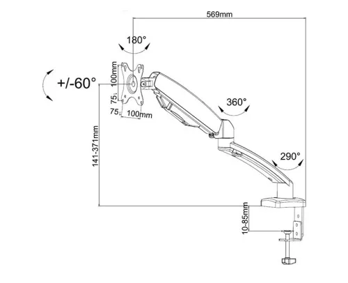 Крепление Wize WDA1-32 фото 3